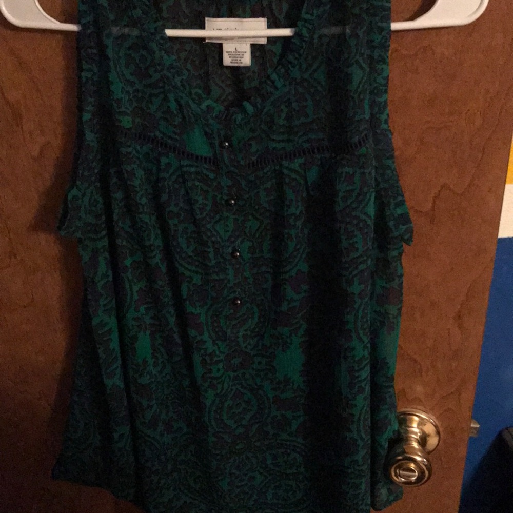Tank top blouse